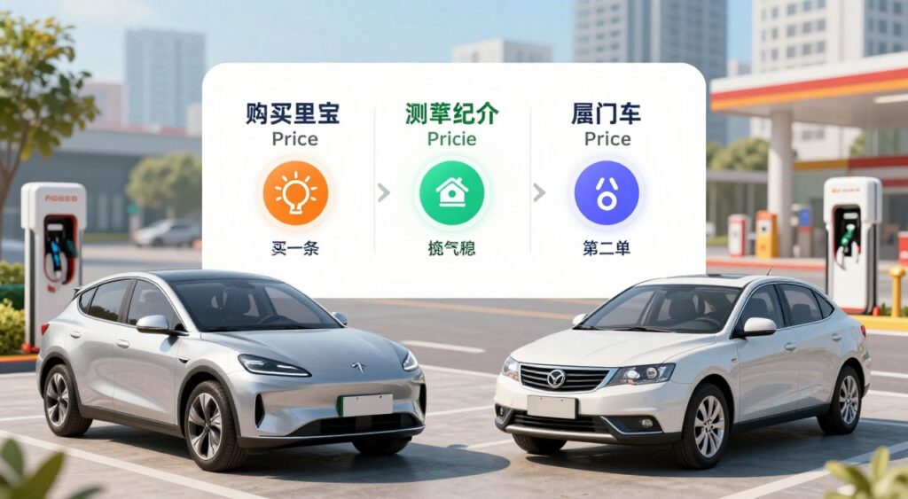 A detailed, informative comparison image illustrating the cost differences between electric vehicles and traditional gasoline cars. In the foreground, display two sleek vehicles side by side—an electric car on the left, showcasing its modern design, and a classic gasoline car on the right, emphasizing its traditional styling. In the middle ground, create a visually appealing chart with key cost factors, such as purchase price, maintenance, and fuel costs, represented through colorful, engaging icons. The background should feature a cityscape with charging stations and gas stations, symbolizing the evolving landscape of transportation. Use bright, natural lighting to convey a hopeful mood, highlighting the shift towards sustainable choices. The angle should be slightly elevated, offering a comprehensive view of the scene. A detailed, informative comparison image illustrating the cost differences between electric vehicles and traditional gasoline cars. In the foreground, display two sleek vehicles side by side—an electric car on the left, showcasing its modern design, and a classic gasoline car on the right, emphasizing its traditional styling. In the middle ground, create a visually appealing chart with key cost factors, such as purchase price, maintenance, and fuel costs, represented through colorful, engaging icons. The background should feature a cityscape with charging stations and gas stations, symbolizing the evolving landscape of transportation. Use bright, natural lighting to convey a hopeful mood, highlighting the shift towards sustainable choices. The angle should be slightly elevated, offering a comprehensive view of the scene.