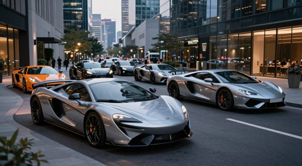 Luxury cars