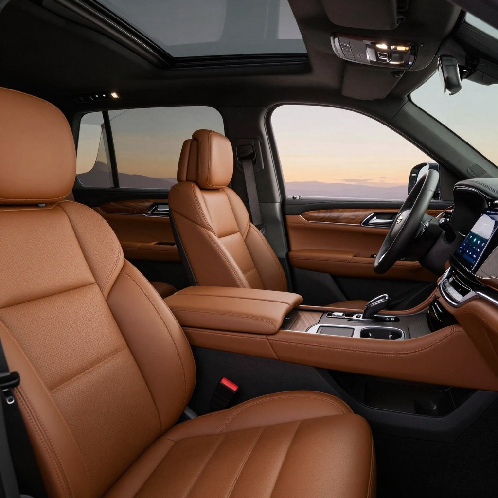 Cadillac SUV interior
