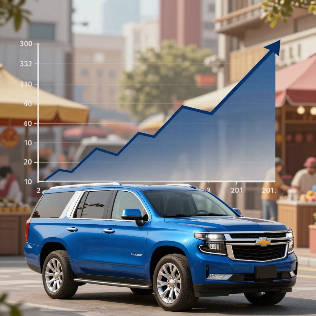 Chevrolet Tahoe price trend