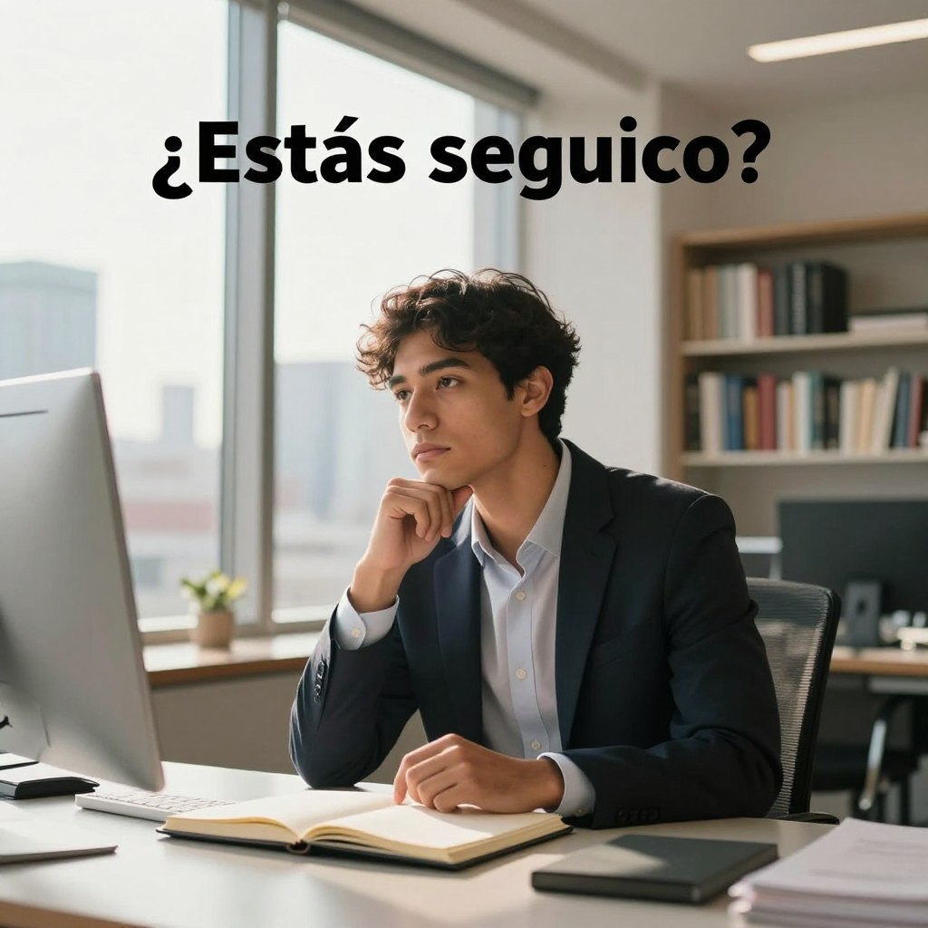 estas seguro in english