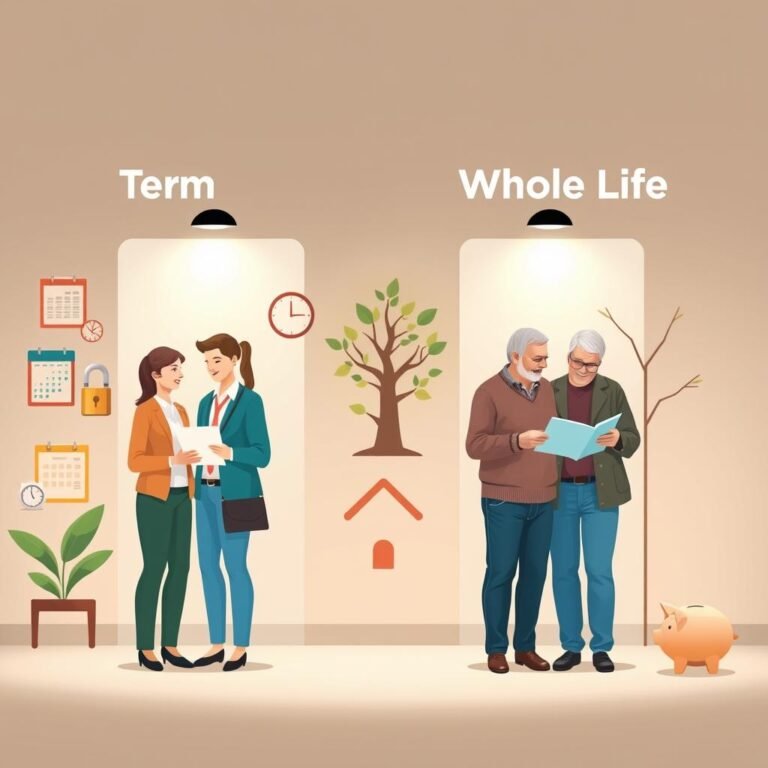 term vs whole life insurance
